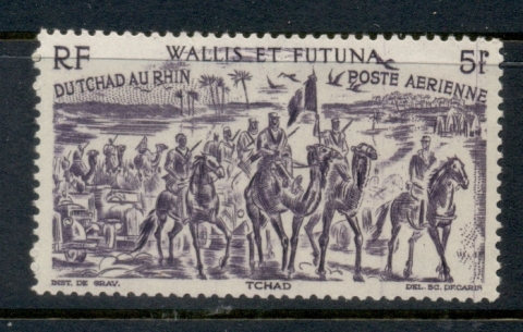 Wallis & Futuna 1946 Chad to Rhine 5f