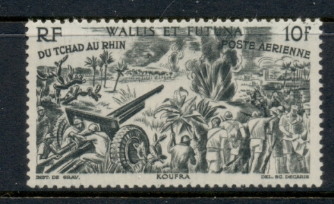 Wallis & Futuna 1946 Chad to Rhine 10f