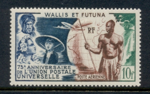 Wallis-Futuna-1949 UPU 75th Anniversary