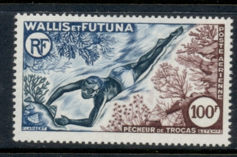 Wallis-Futuna-1962 Shell Diver