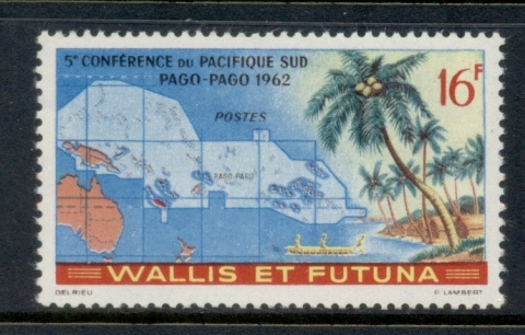 Wallis-Futuna-1962 South Pacific Conference