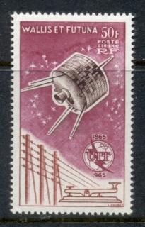 Wallis-Futuna-1965 ITU Centenary ,satellite