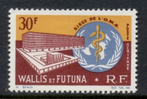 Wallis-Futuna-1966 WHO World Health Organisation Headquarters