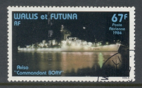 Wallis-Futuna-1984 Steamer Commandant Bory