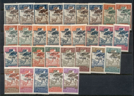 Wallis-Futuna-1930 Postage Dues Asst