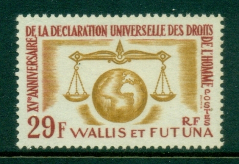 Wallis-Futuna-1963 Universal declaration of Human Rights