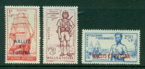 Wallis & Futuna 1941 Vichy Issue