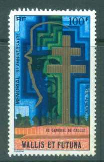 Wallis-Futuna-1977 De Gaulle Memorial