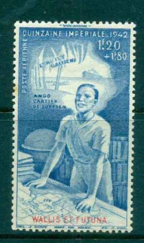 Wallis & Futuna 1942 Colonial Education Fund