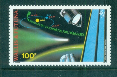 Wallis-Futuna-1986 Halley\'s Comet