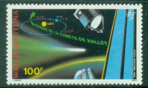 Wallis-Futuna-1986-Halleys-Comet-MUH