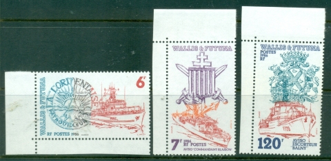 Wallis-Futuna-1986-Maritime-Patrol-Boats-MUH