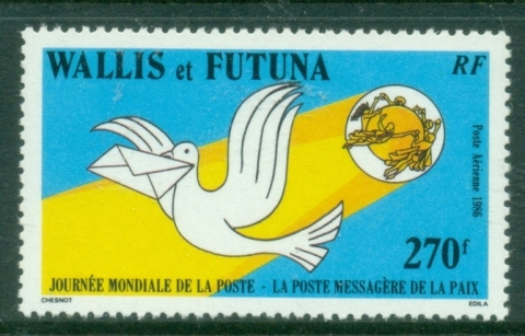 Wallis-Futuna-1986-World-Post-Day-MUH