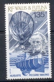 Wallis-Futuna-1987-Auguste-Piccard