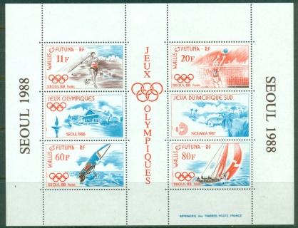 Wallis-Futuna-1988-Summer-Olympics-Seoul-MS-MUH