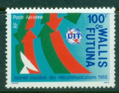 Wallis-Futuna-1988-World-Telecommunications-Day-MUH