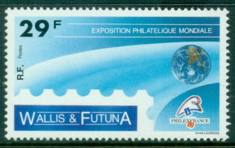 Wallis-Futuna-1989-Philexfrance-MUH