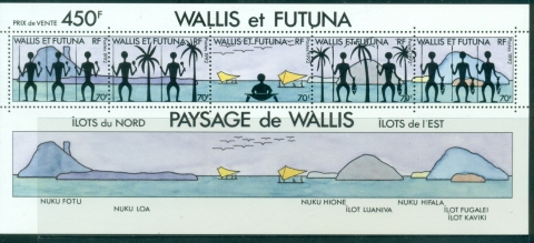 Wallis-Futuna-1992-Natives-MS-MUH