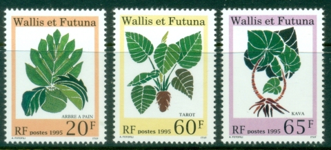 Wallis-Futuna-1995-Local-Plants-MUH