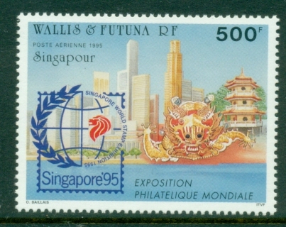 Wallis-Futuna-1995-Singapore-Stamp-Exhibition-MUH