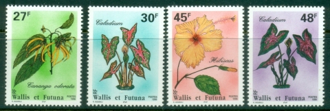 Wallis-Futuna-1996-Plants-Flowers-MUH