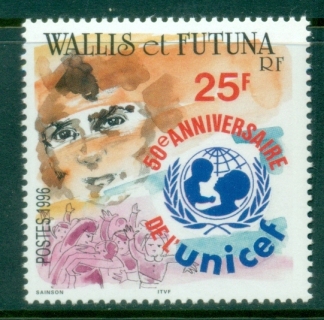 Wallis-Futuna-1996-UNICEF-50th-Anniversary-MUH