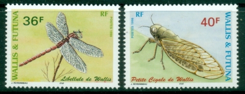 Wallis-Futuna-1998-Insects-MUH