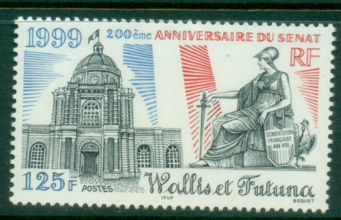 Wallis-Futuna-1999-French-Senate-Bicentenary-MUH