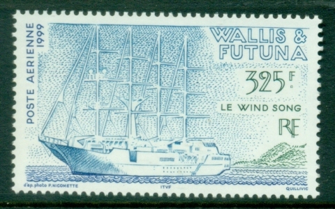 Wallis-Futuna-1999-Wind-Song-Sailing-Clipper-MUH