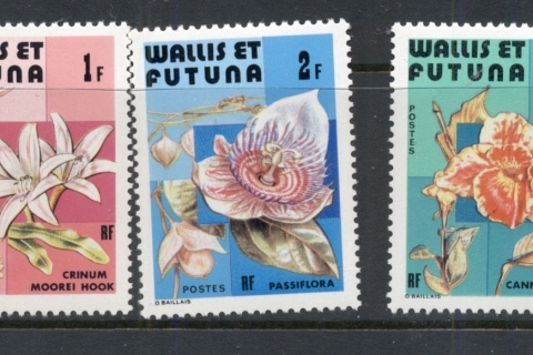 Wallis-Futuna-1982 Flowers