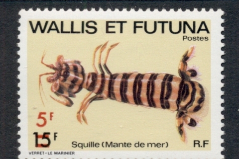 Wallis-Futuna-1981 Marine Life, Mantis Shrimp