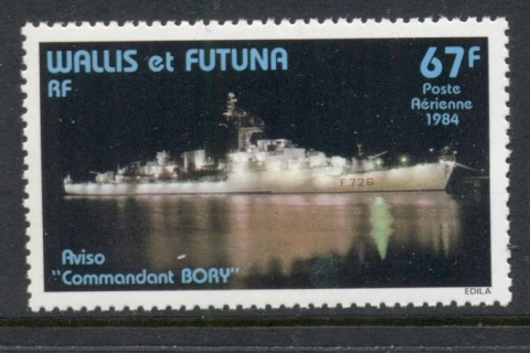 Wallis-Futuna-1983 Steamer Commandant Bory, Ship