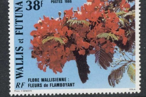 Wallis-Futuna-1986 Flowers