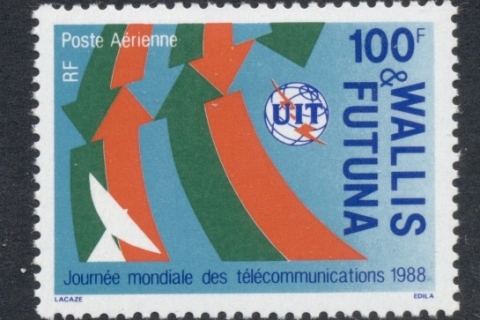 Wallis-Futuna-1988 World Telecommunications Day