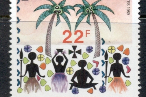 Wallis-Futuna-1989 Fresco, Mural