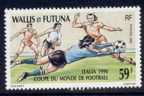 Wallis-Futuna-1990 World Cup Soccer Italy