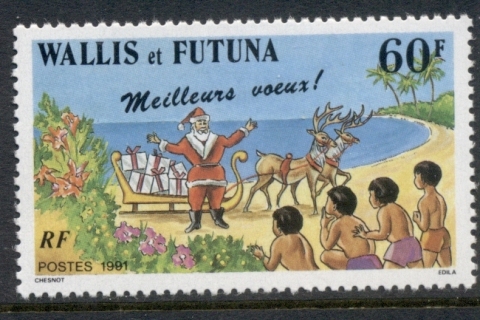 Wallis-Futuna-1991 Xmas