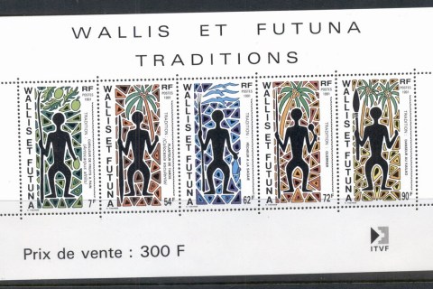 Wallis-Futuna-1991 Traditions MS