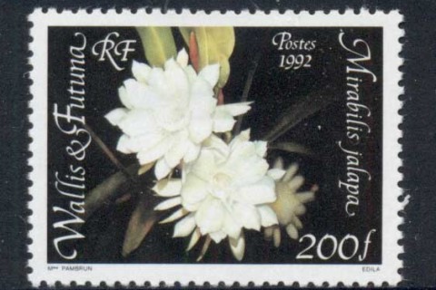 Wallis-Futuna-1992 Flowers