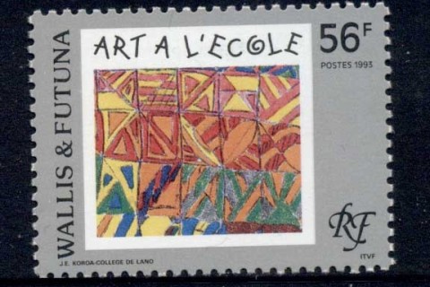 Wallis-Futuna-1993 School Art