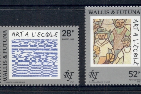 Wallis-Futuna-1993 School Art