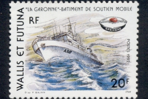Wallis-Futuna-1992 Support Ship La Garonne