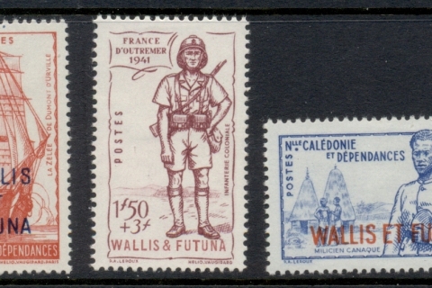 Wallis-Futuna-1941 Vichy Issue