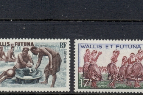 Wallis-Futuna-1960 Pictorials