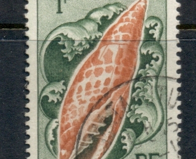 Wallis-Futuna-1962-63 Seashells 1f