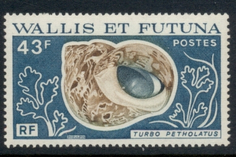Wallis-Futuna-1976 Seashells 43f