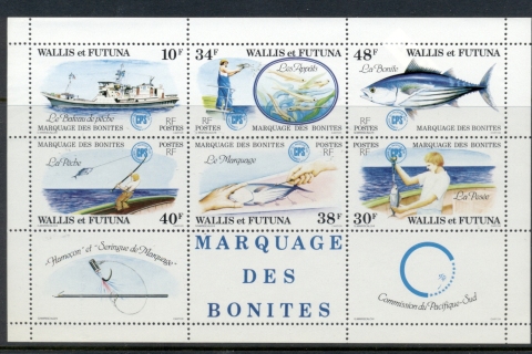 Wallis-Futuna-1979 Tuna Fishing, Tagging MS