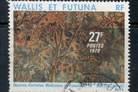 Wallis-Futuna-1979 Local Paintings 27f