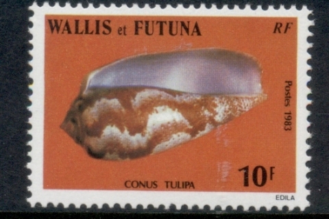Wallis-Futuna-1983-84 Seahsells 10f