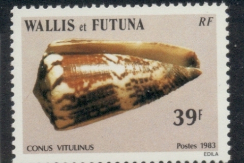 Wallis-Futuna-1983-84 Seahsells 39f